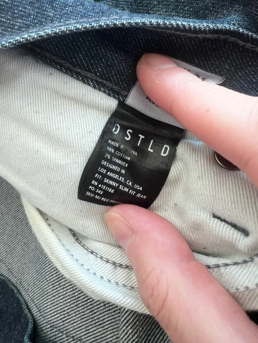 DSTLD Selvedge Men’s Jeans